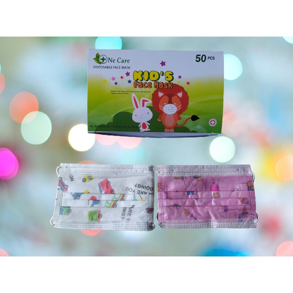 Masker anak 3ply Masker one care isi 50pcs