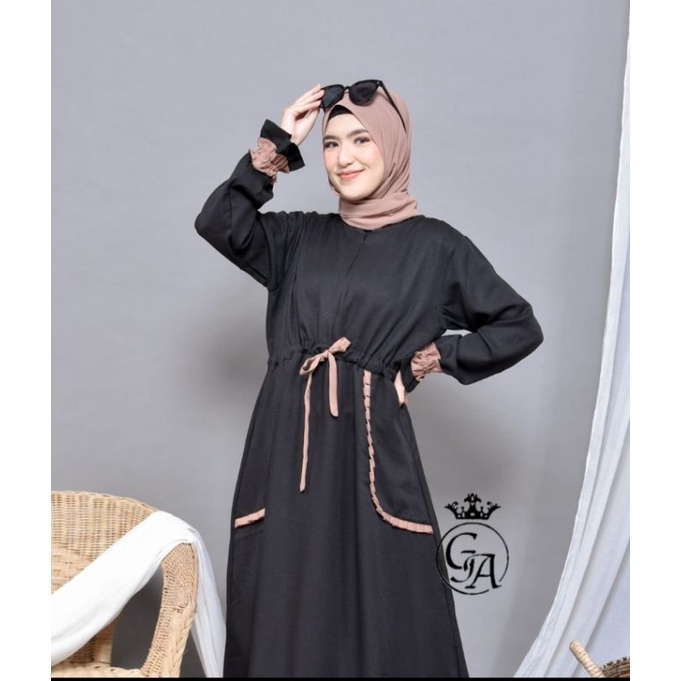 PROMO / NEW... GERAI ALISHA ORI // AZKIA DRESS // MAXI // Gamis / Gamis muslimah // Gamis Itycrepe // Gamis Busui // Gamis basic // Gamis syar'i // Maxy Dress