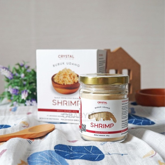 

READY - CRYSTAL OF THE SEA SHRIMP POWDER / BUBUK UDANG 80 GR (BPOM CERTIFIED)