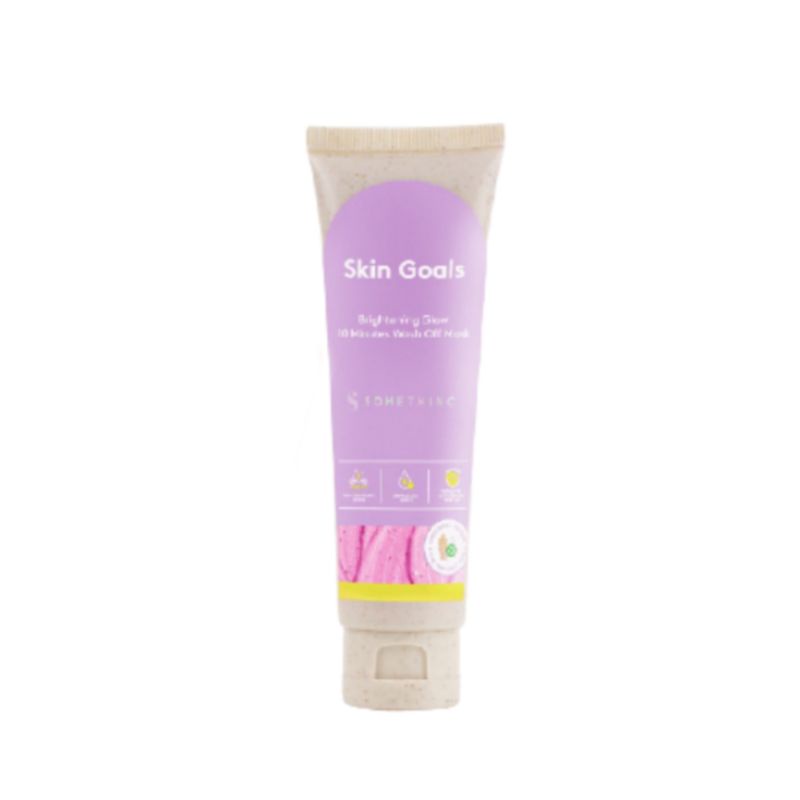 SOMETHINC Skin Goals Brightening Glow 10 Minutes Wash Off Mask 60ml.