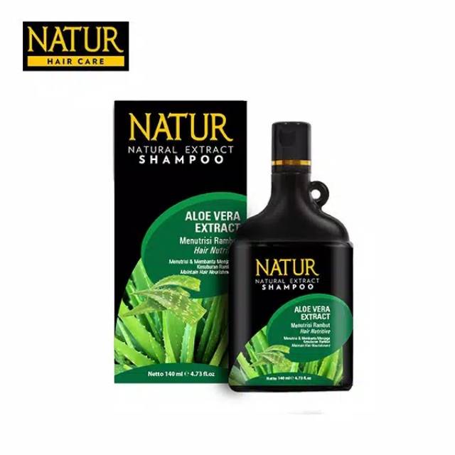 [BPOM] Natur Natural Extract Shampoo Ginseng Aloe Tea Tree | Natur Hair Mask | Natur Hair Tonic