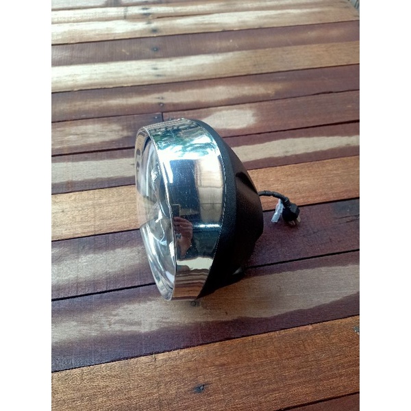 lampu depan tiger2000 tilas tiger lawas set lampu daymaker 4mata 4led tiger revo kualitas bagus