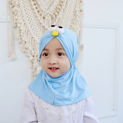 Jilbab Anak Bayi Balita Kriwil Reina Usia 0-3 Tahun Bahan Jersey Terbaru Termurah / Alody's Collection