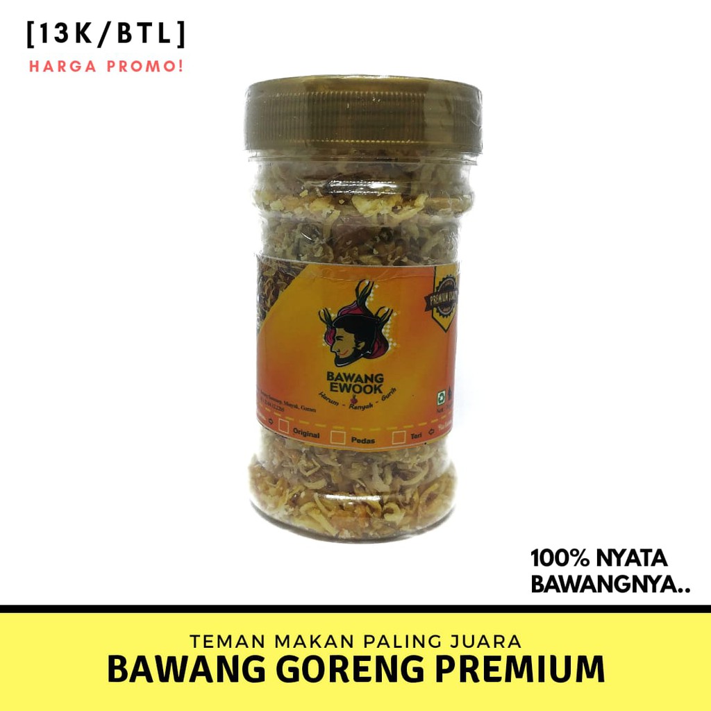 

BAWANG GORENG PREMIUM [PROMO SERBA 13K!]