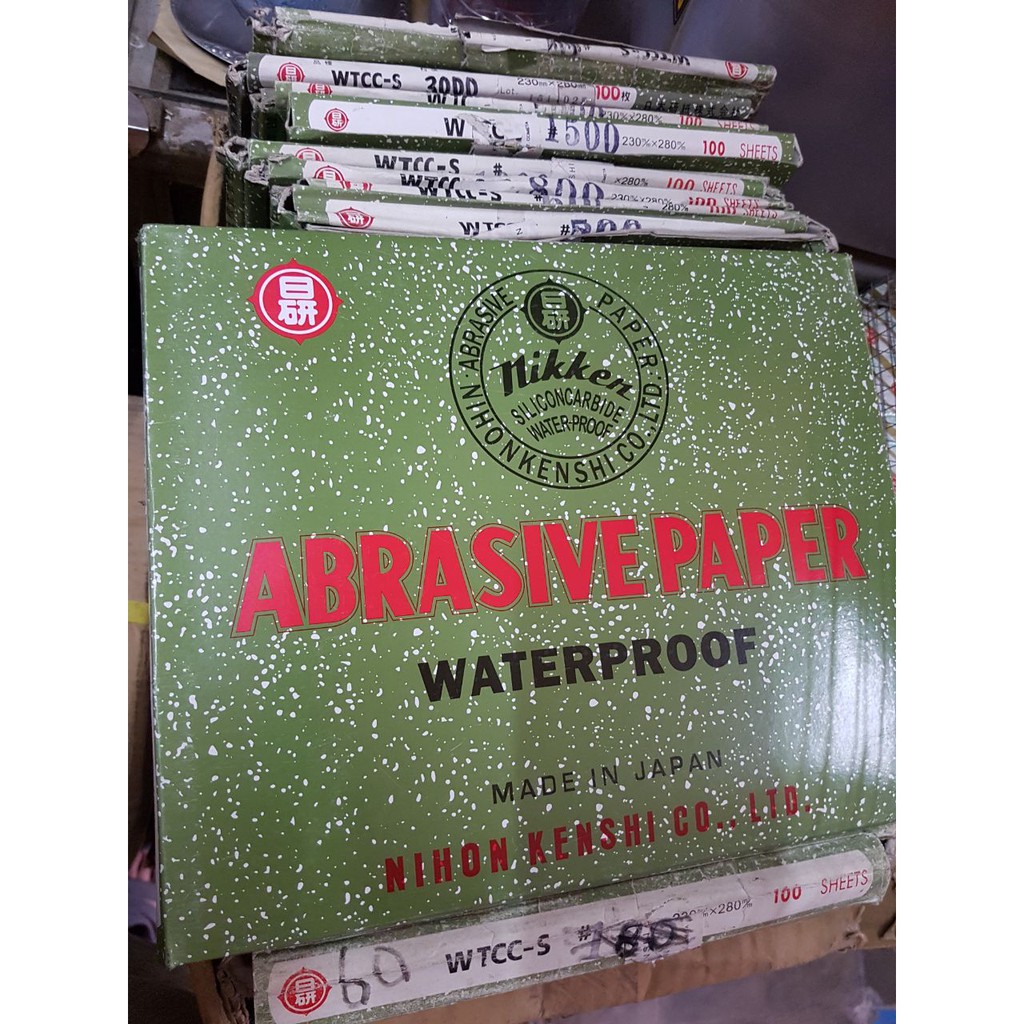 Amplas Air / Abrasive Paper Waterproof Merk Nikken Halus