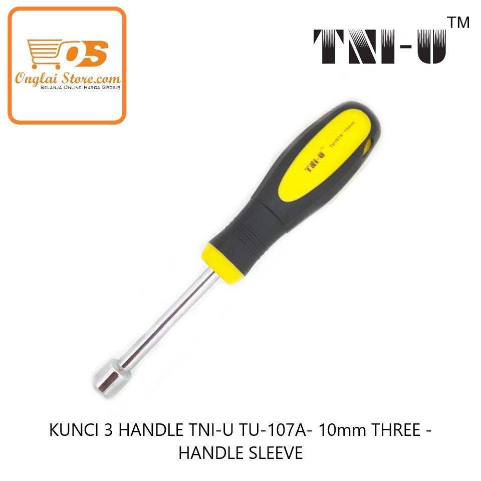 KUNCI 3 HANDLE TNI-U TU- 107A-10MM  THREE - HANDLE SLEEVE  (HARGA SPESIAL)