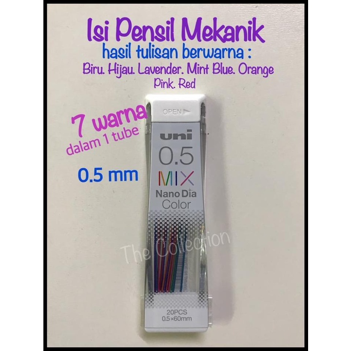 

Caramel | Atk0566Un 7 Warna Mix Japan 0.5Mm Isi Pensil Mekanik 202Ndc Mechanical