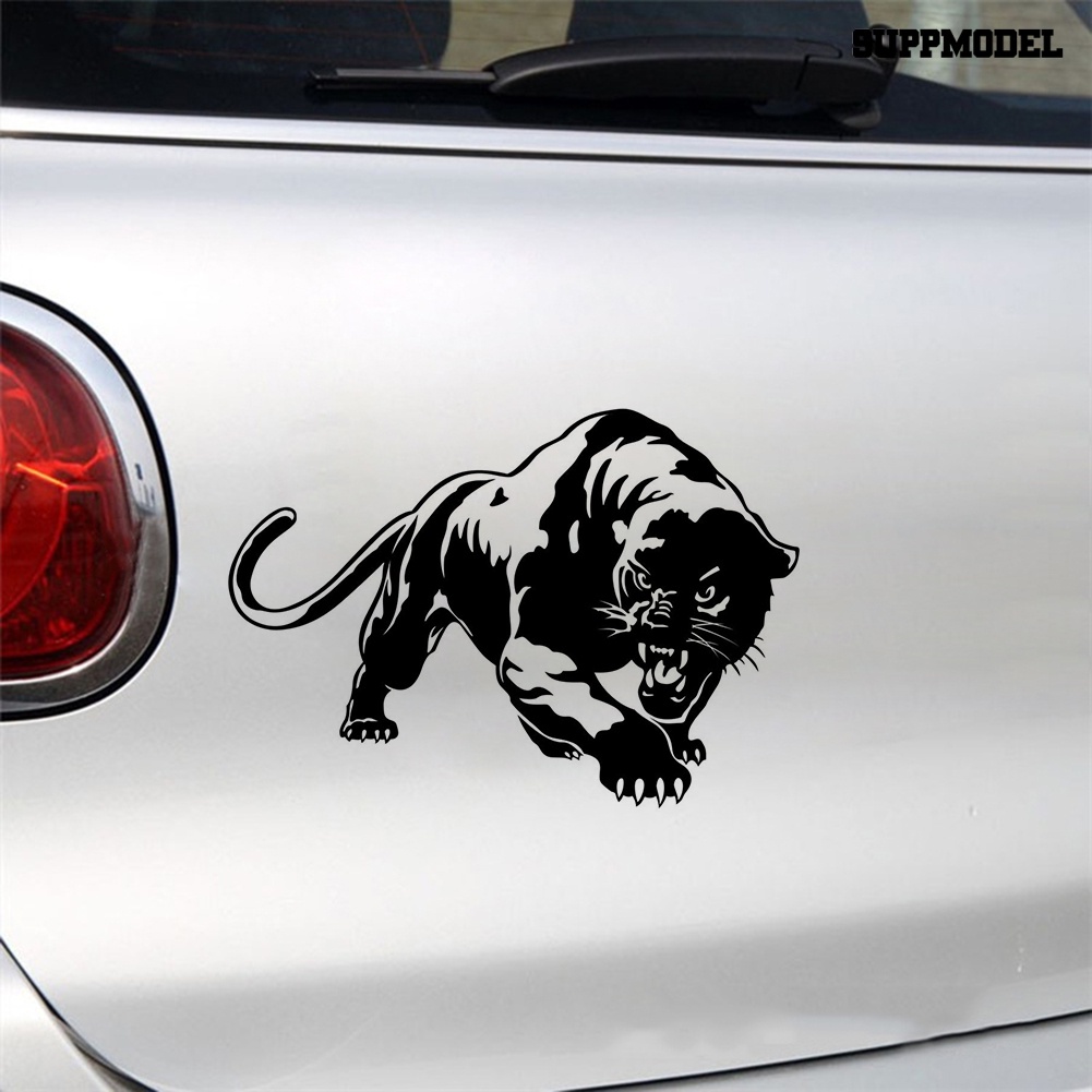 Car J-250 Stiker Decal Motif Leopard Untuk Dekorasi Exterior Mobil