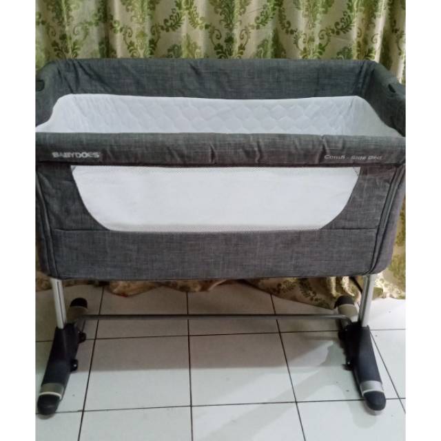 Preloved box bayi baby does confi side bed