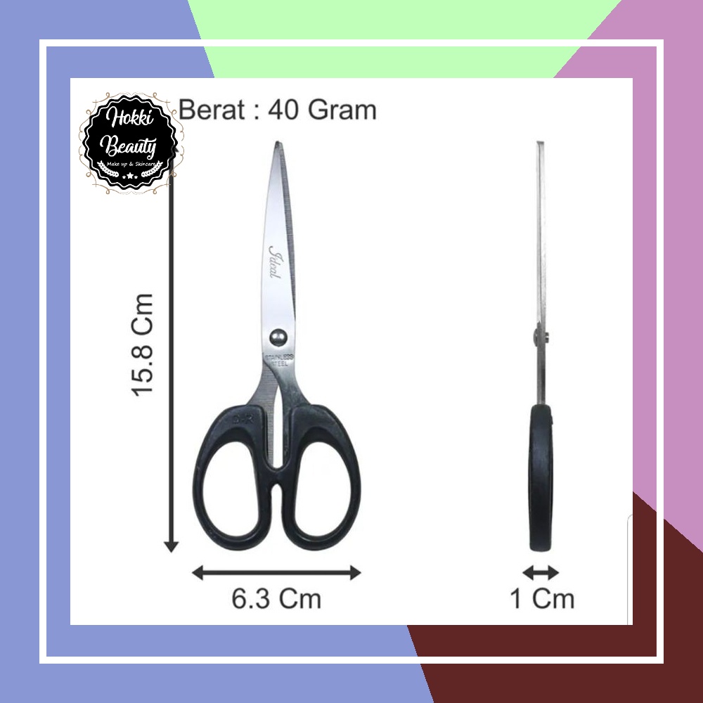 Gunting Ideal Tanggung K-300 / K 200 ( Ukuran 6.5&quot; )