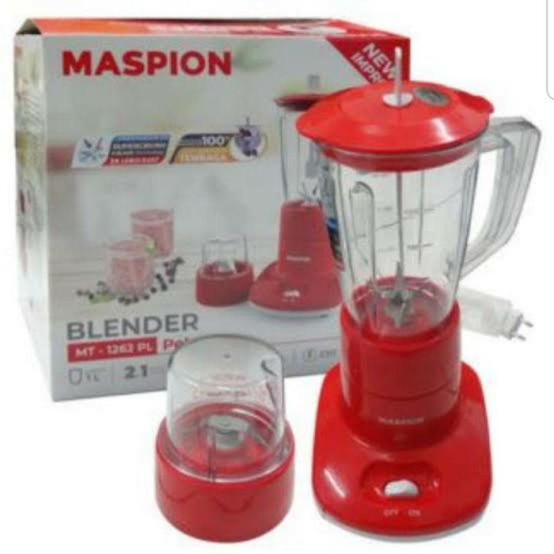 BLENDER MASPION MT-1262 / MT1262 / MT-1262 PLASTIK [1LITER]