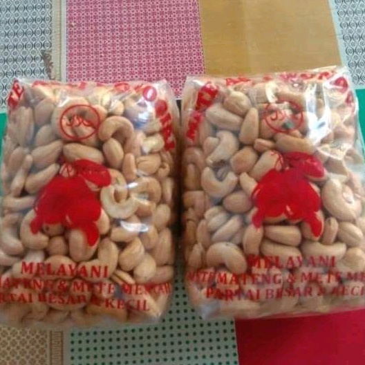 

TERMURAH!!!! KACANG METE/MEDE GORENG 500GRAM KACANG METE/MEDE ASLI WONOGIRI