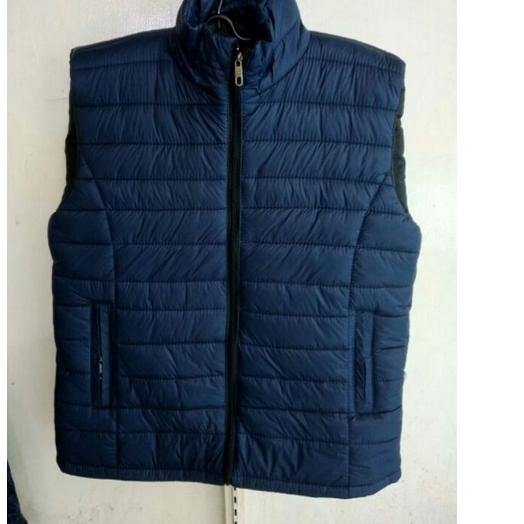 Rompi Kembung Bulu Angsa / Musim Dingin Tebal / Rompi Motor / Vest Pria Wanita / Tahan angin