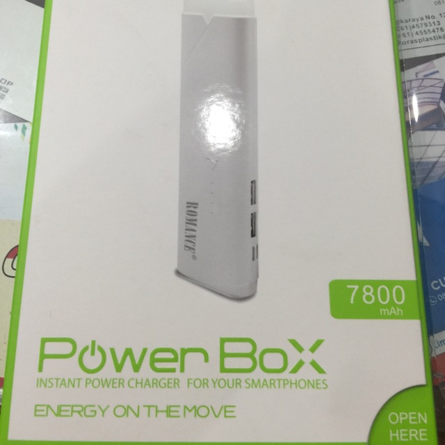 POWER BANK ROMANCE 7800 MAH
