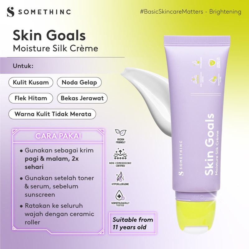 SOMETHINC SKIN GOALS Moisture Silk Cremè 5ml | 25ml | 50ml