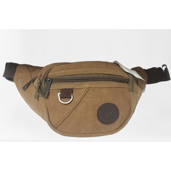 WAISTBAG KANVAS IMPOR TAS PINGGANG Pria Wanita Merk Polo