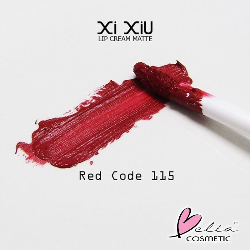 ❤ BELIA ❤ Xi Xiu Lip Cream Matte Halal BPOM | XIXIU Lipcream Mate