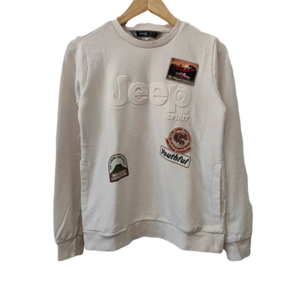 Crewneck JEEP SPIRIT (Putih)