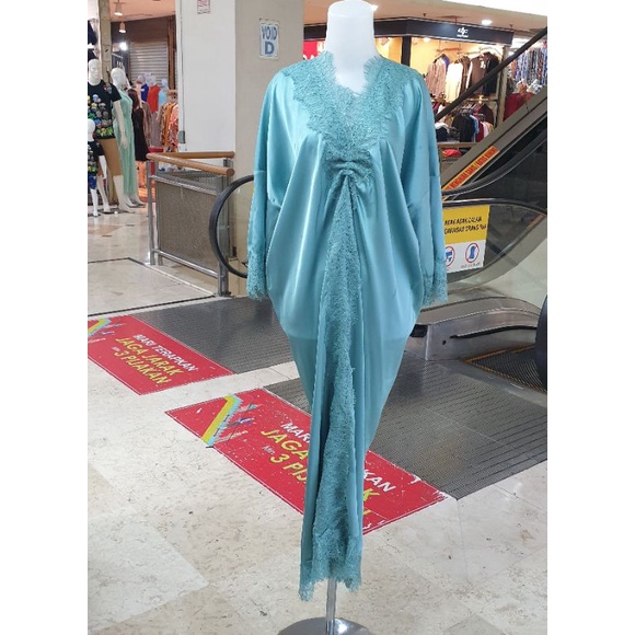 ALYA KAFTAN PREMIUM SATIN/SEMI SUTRA/TUNIK/GAMIS