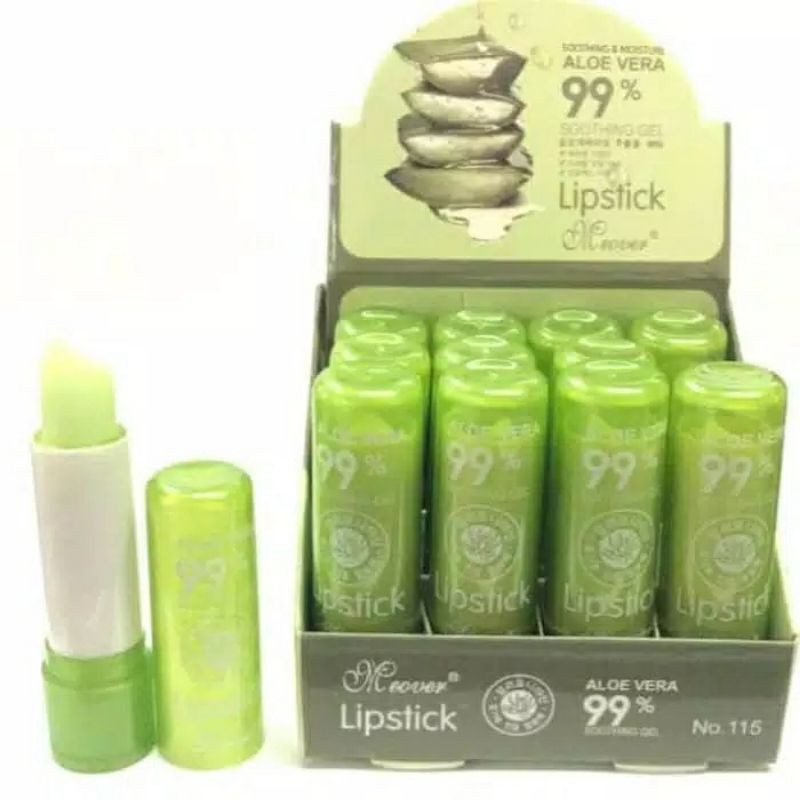 ( PERBOX) LIPBALM ALOE / MEOVER LIP BALM ALOEVERA 99%