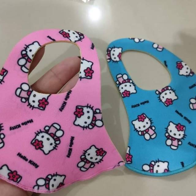 Masker anak scuba hello kitty