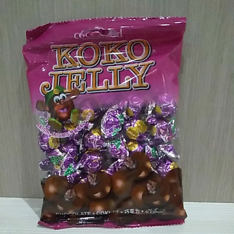 

Koko Jelly Coklat Kismis 120g