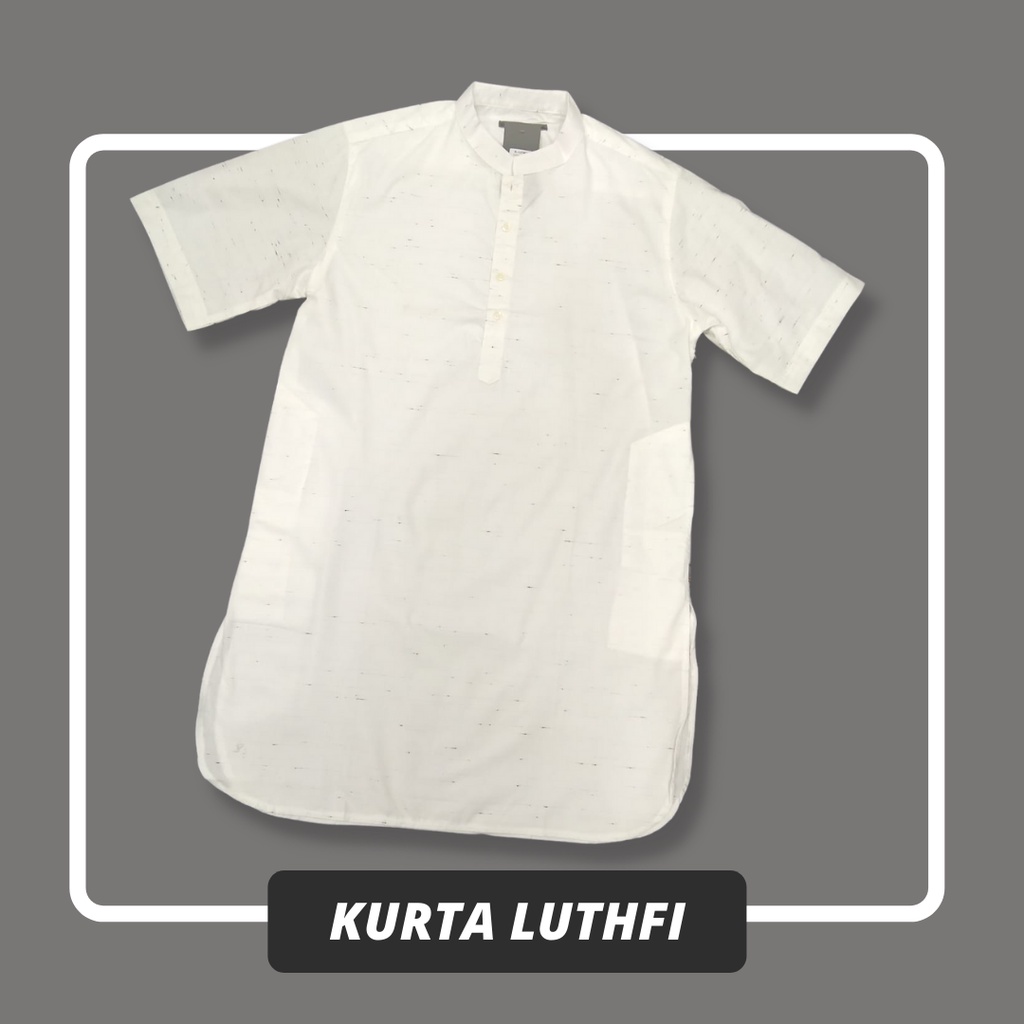 KURTA PUTIH KURTA PENDEK KURTA POLOS KURTA TERBARU KURTA DEWASA KURTA LUTHFI KURTA ADEM