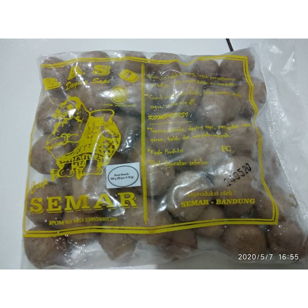 

Baso Semar UK Sedang