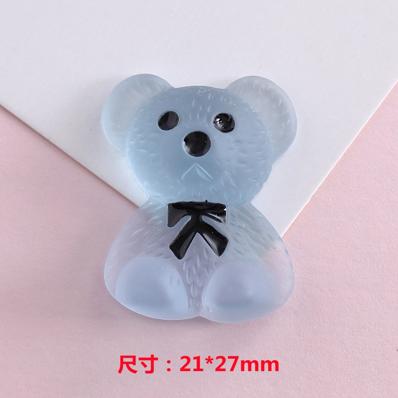 Little bear 1 Pc Aksesoris Stiker Gesper Sepatu crocs clog jibbitz diy charm pin