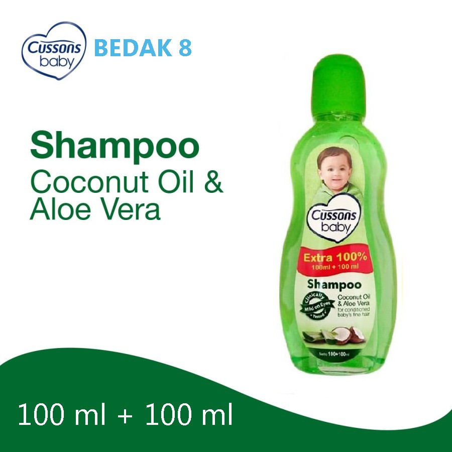 Cussons Baby Shampoo 100ML + 100ML Extra Isi 100 %