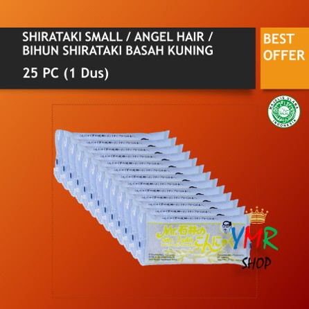 Mie shirataki basah Kuning 25 Pcs (1 Dus) - Grab