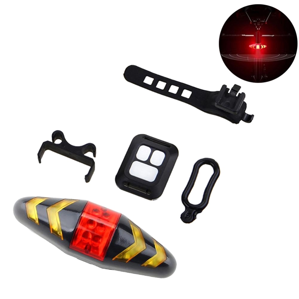 Lampu Sepeda Rem Sein Kiri Kanan Turn Signal Taillight dengan Remote