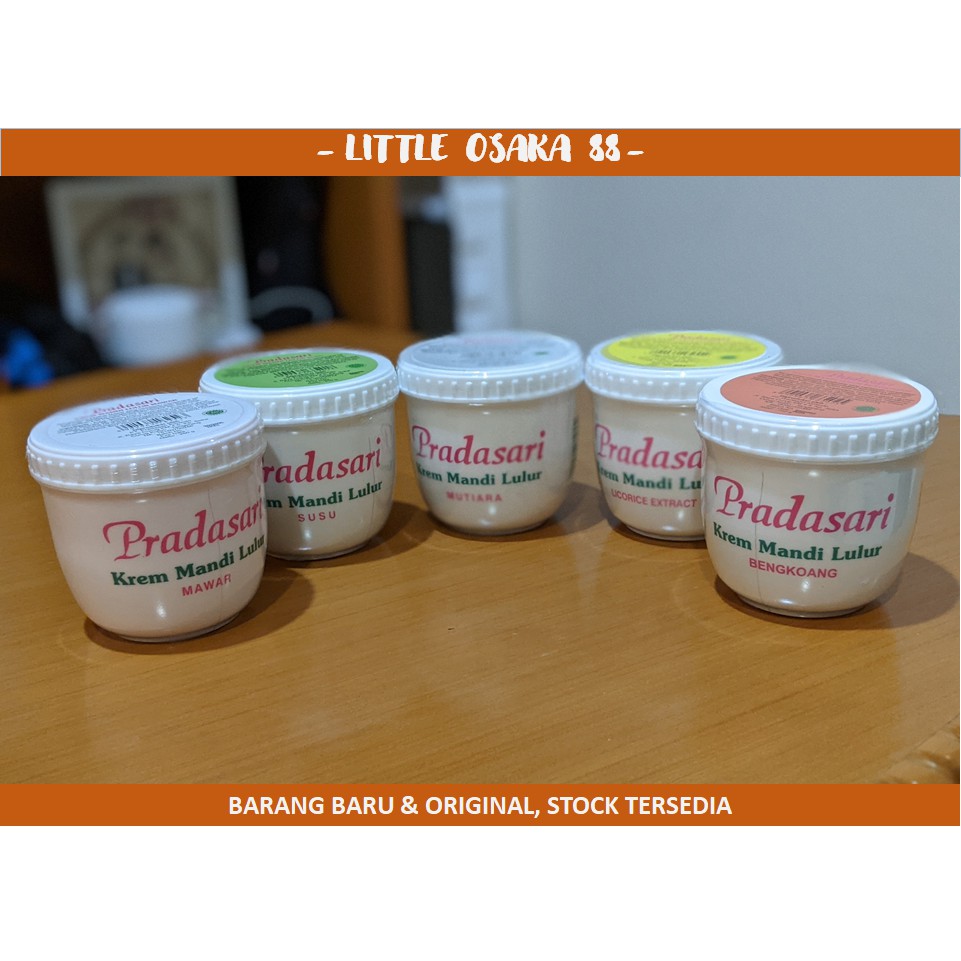 Pradasari Krem Mandi Lulur 250 gr