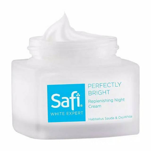 SAFI WHITE EXPERT REPLENISING NIGHT CREAM 25gr // CREAM MALAM SAFI