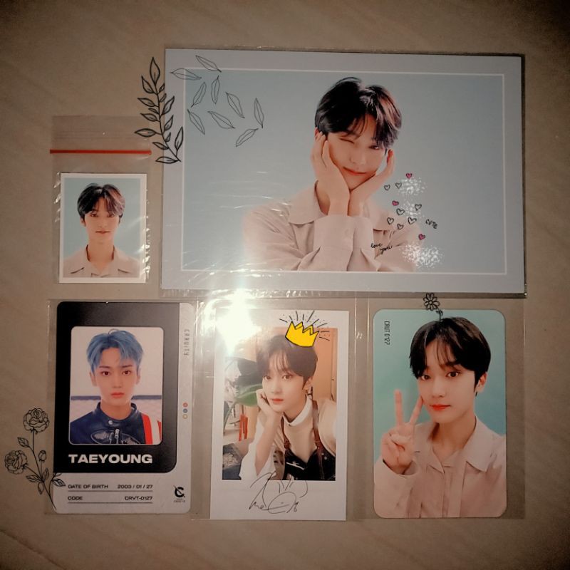 cravity — id card ; sg set taeyoung