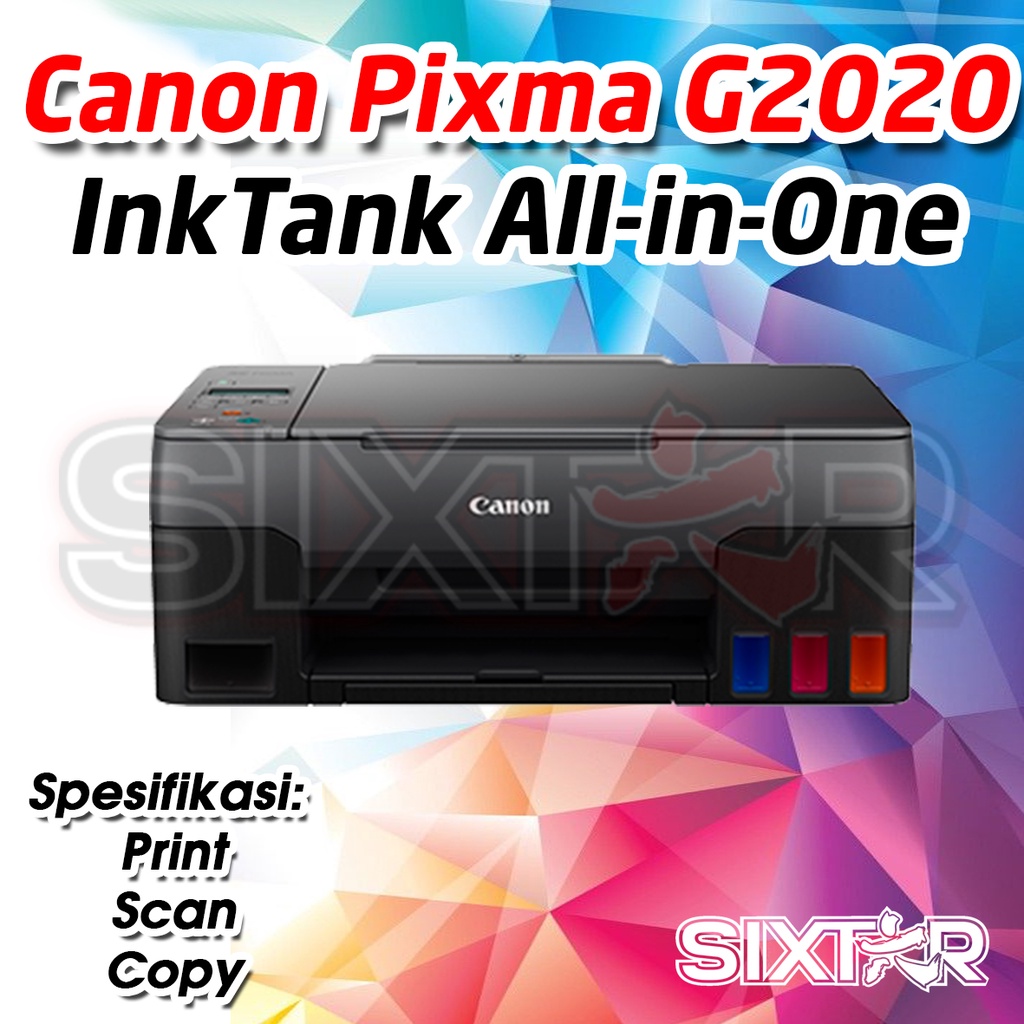 CANON Inkjet Printer Pixma G2020 All in One AIO Original Modifikasi A3 Booklet Notaris