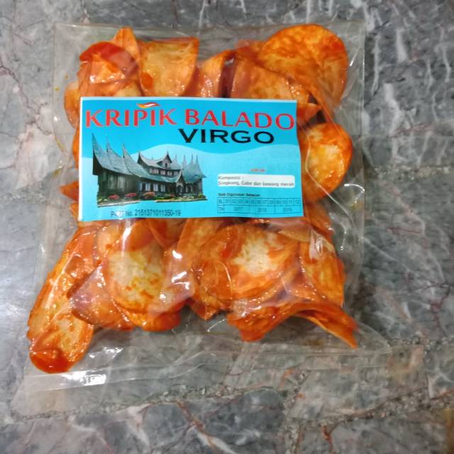 

Kripik Balado Virgo 250gr