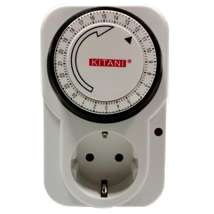Jual Stop Kontak Timer Programme 24 Jam Manual Kitani SP-MD31 Timer Manual Murah