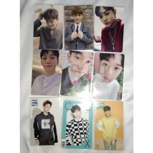 PHOTOCARD CHEN SENJA ILALANG BWCW CBX MURAH