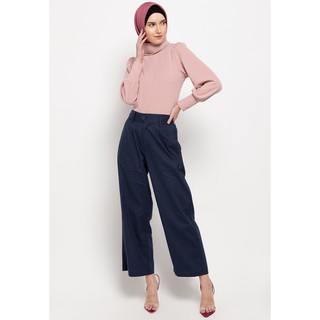 Zumara Cullote Pants Celana Kulot Wanita Shopee  Indonesia