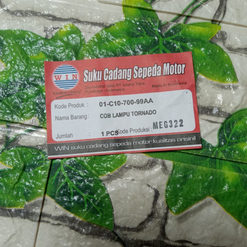 COB Lampu Depan Fitingan Lampu Depan Suzuki Tornado 1 Set Merk WIN Suzuki Shogun Kebo WIN