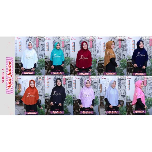 Bergo ayla jumbo abika/ Bergo serut