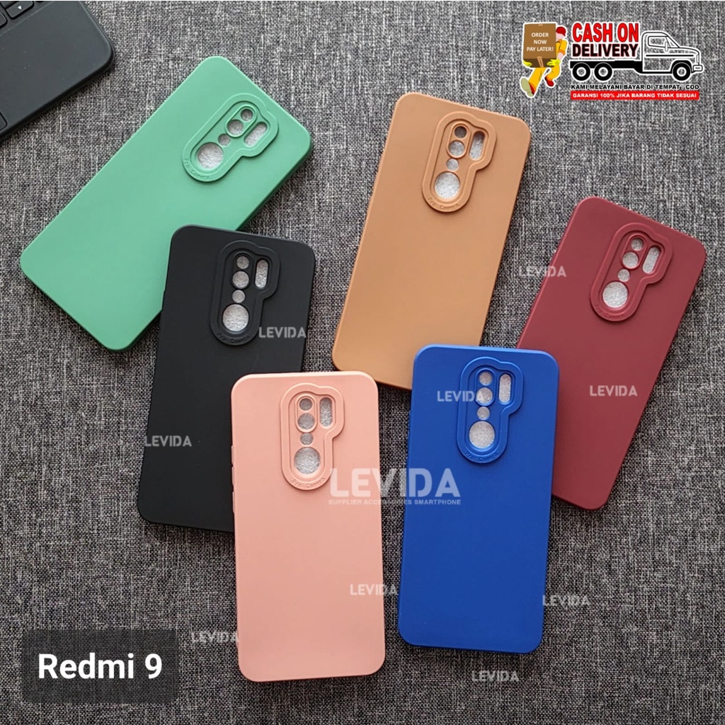 Redmi 9 Redmi 9A Redmi 9T Softcase Procamera silicon Matte Case full cover Redmi 9 Redmi 9A Redmi 9T