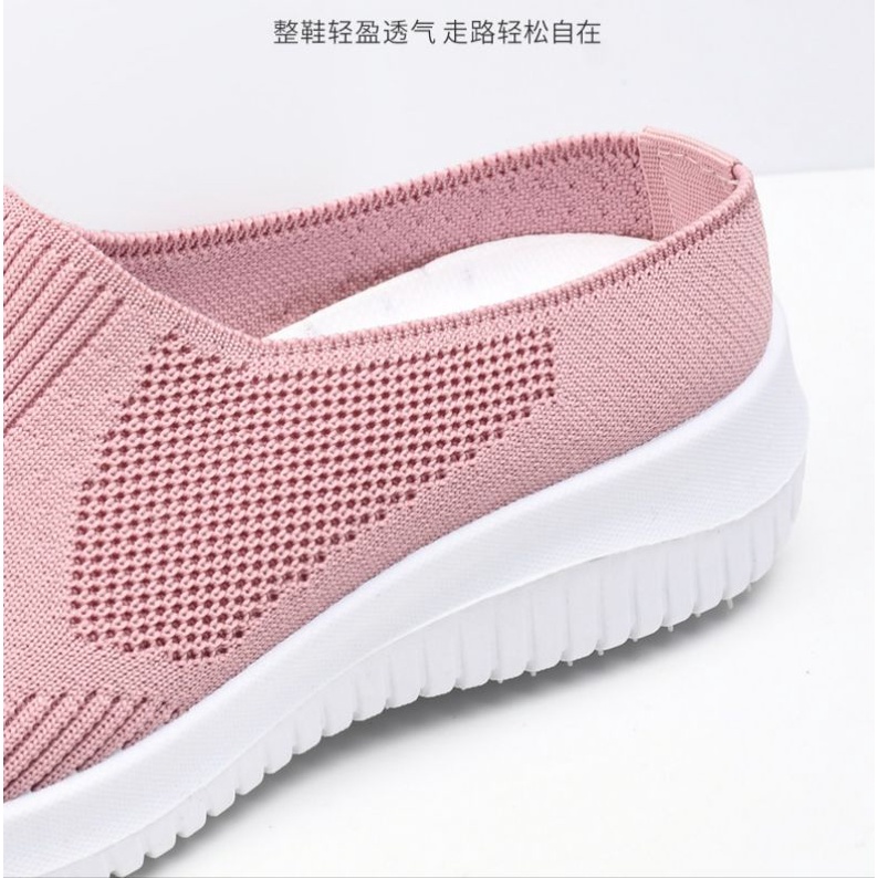 SANDAL SELOP FLYKNIT SLIP ON KANOSUE KS2065 IQ