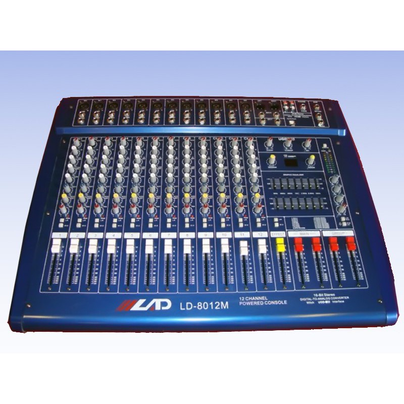 PROMO HARGA MURAH  Mixer Audio murah/ mixer LD-8012 M 12 chanel