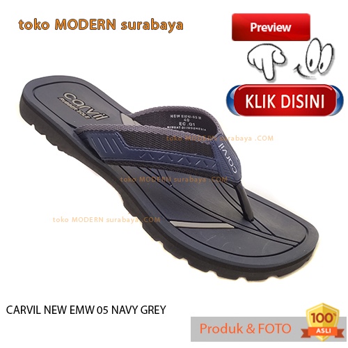 CARVIL NEW EMW sandal pria casual sandal jepit