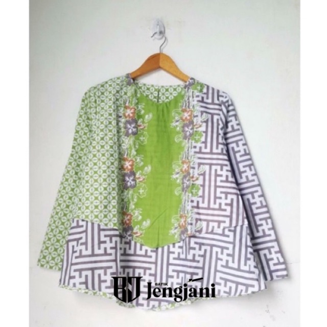 Blouse Kinanthi | Blus Batik Pastel