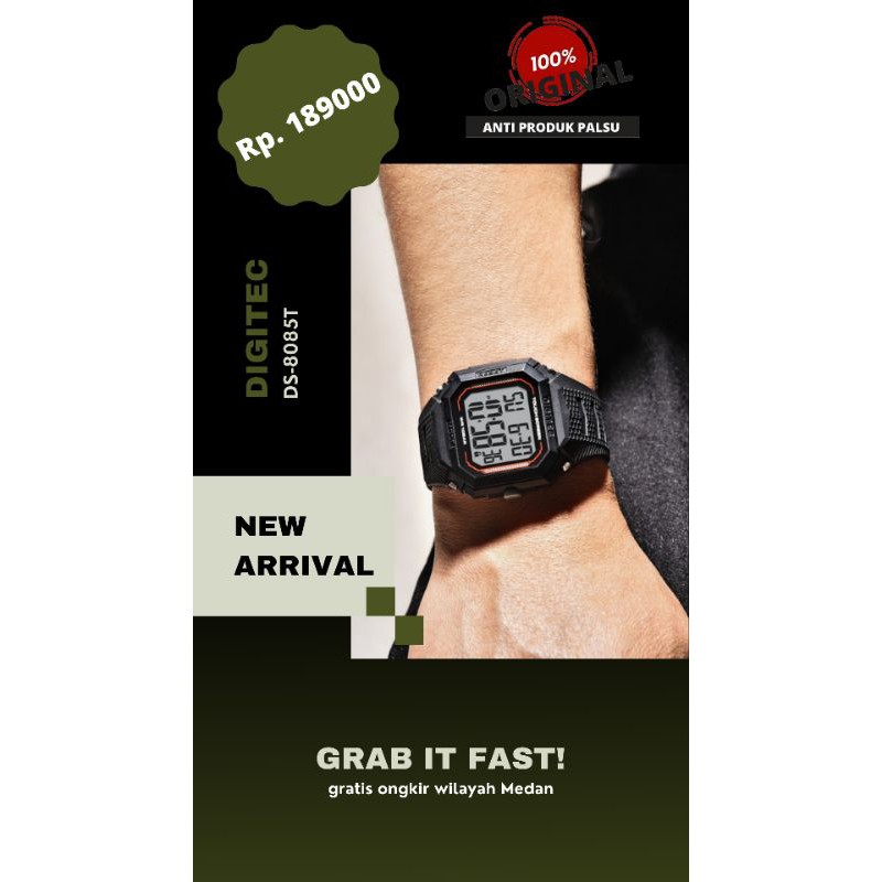 Jam Tangan Digitec Touchscreen