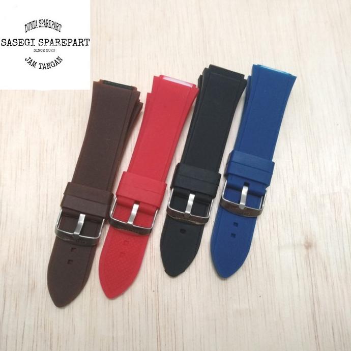 Strap Tali Jam Tangan Guess GS gww0248G5 W0247G3 Pria Rubber