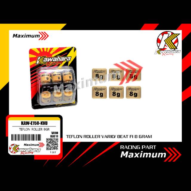 Kawahara roller 8 gram beat street - beat fi - scoopy fi